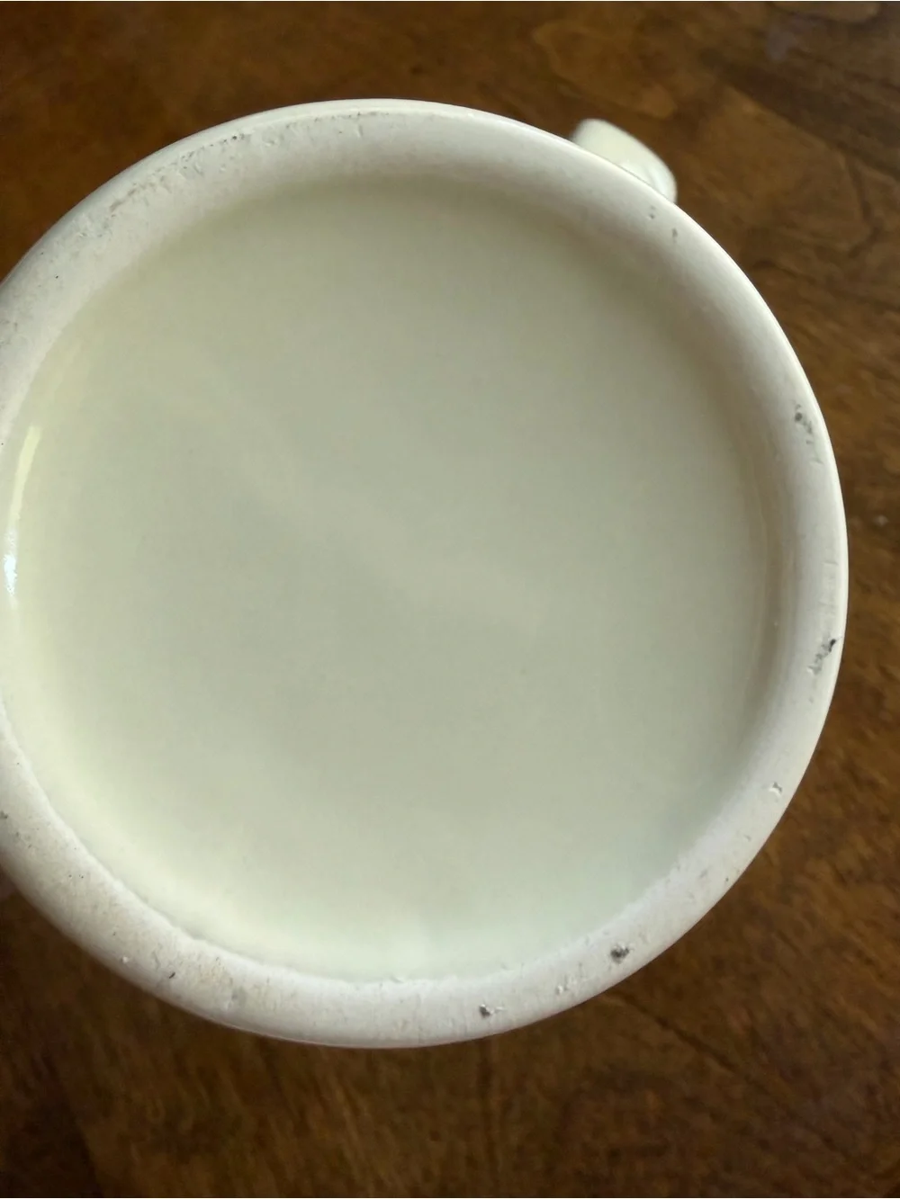 Ivory Ceramic Coffee Mug -